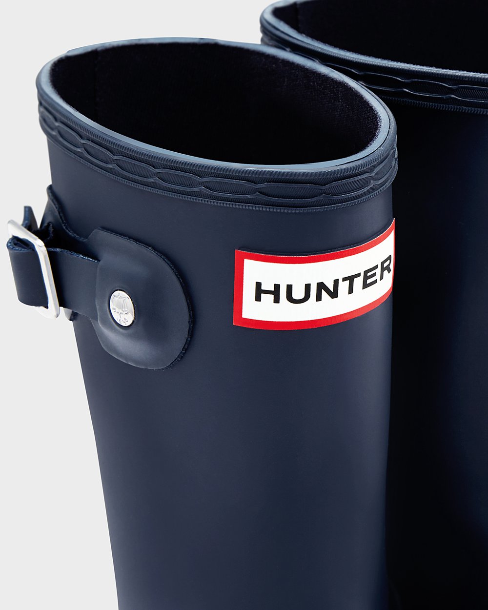 Hunter Niños Original Little - Botas de Lluvia Azul Marino - 276-VIKRJF